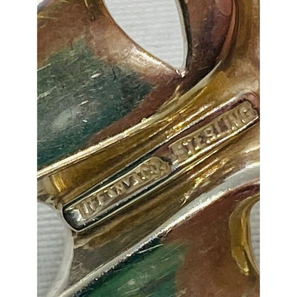 Tiffany & Co. Sterling Silver Mask Brooch- The Phantom of the Opera - Picture 8 of 9